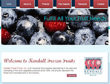 Tablet Screenshot of kendallfruit.com